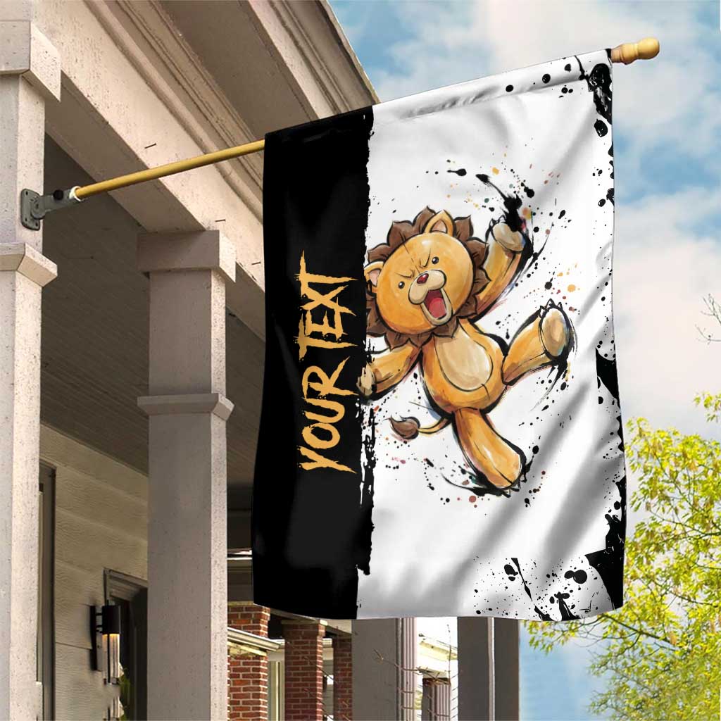 Personalized Kon Garden Flag Ink Splash Anime Brush Style
