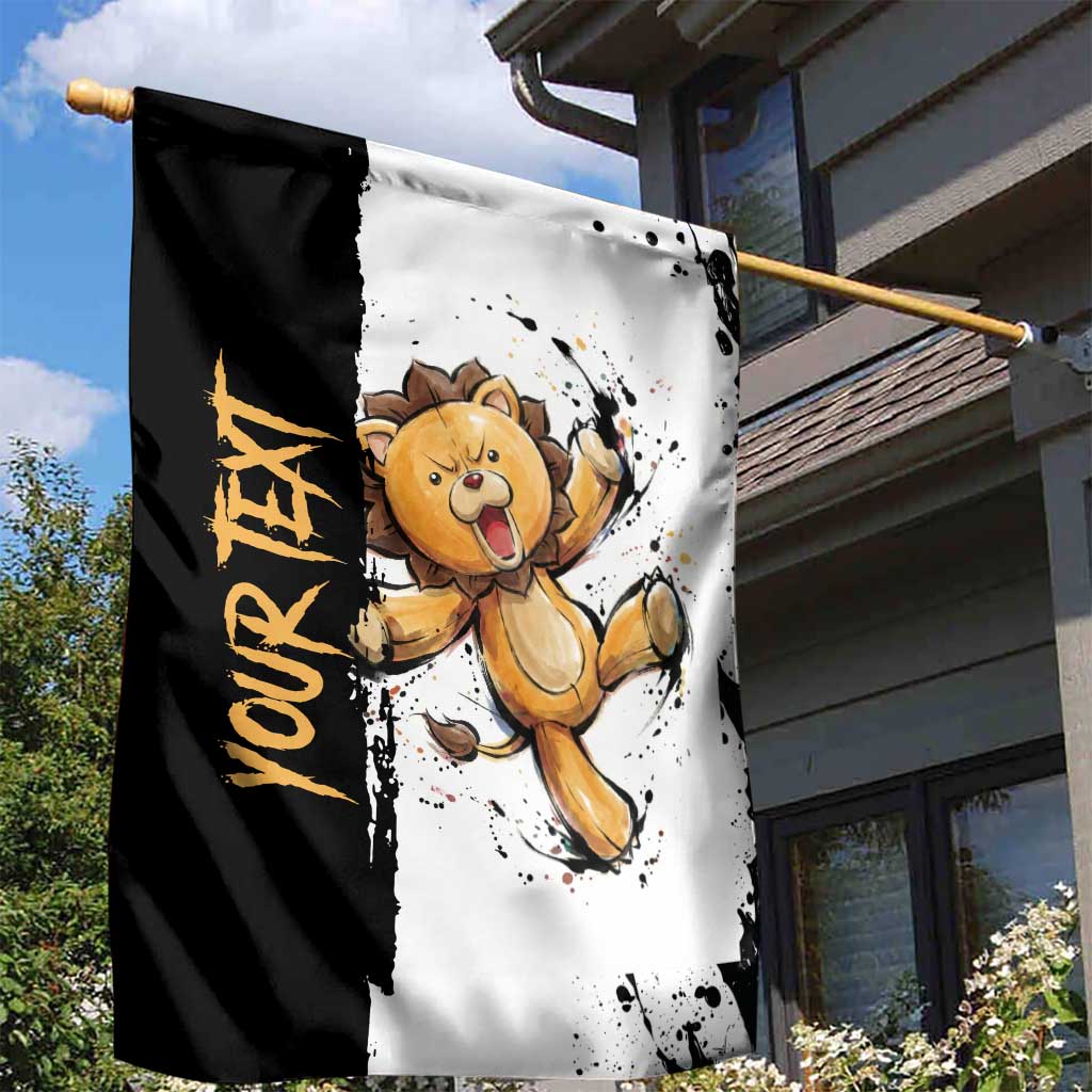 Personalized Kon Garden Flag Ink Splash Anime Brush Style