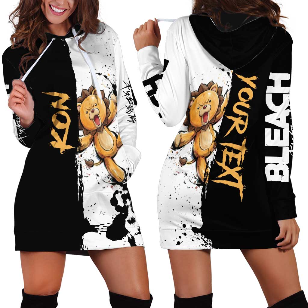 Personalized Kon Hoodie Dress Ink Splash Anime Brush Style