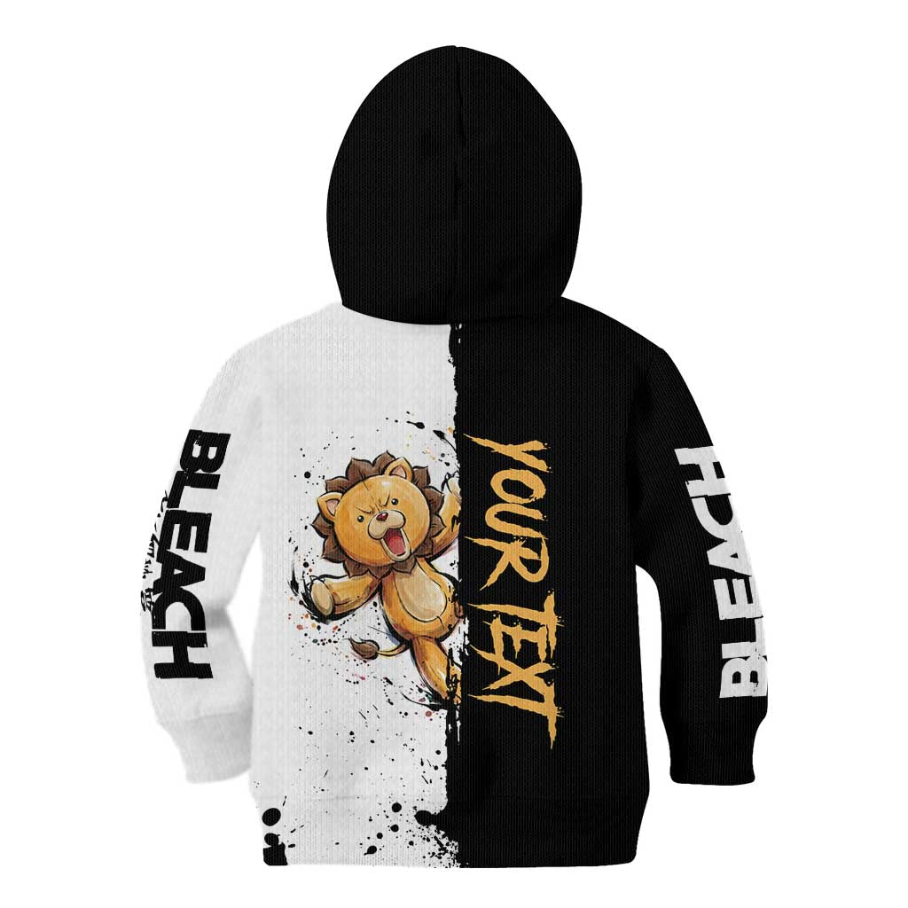 Personalized Kon Kid Hoodie Ink Splash Anime Brush Style