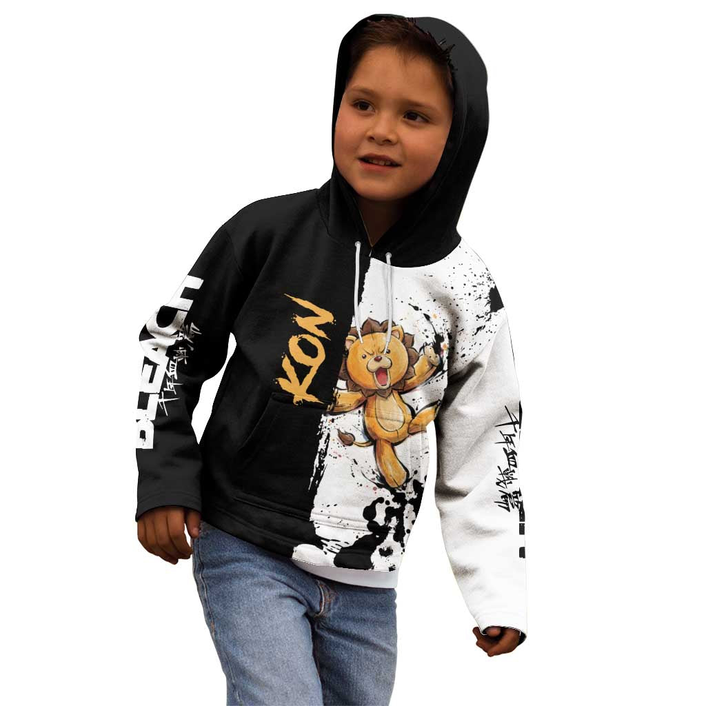 Personalized Kon Kid Hoodie Ink Splash Anime Brush Style