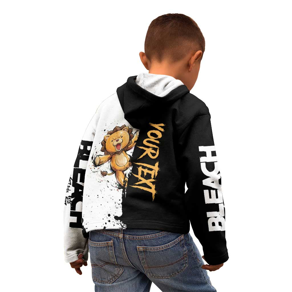 Personalized Kon Kid Hoodie Ink Splash Anime Brush Style