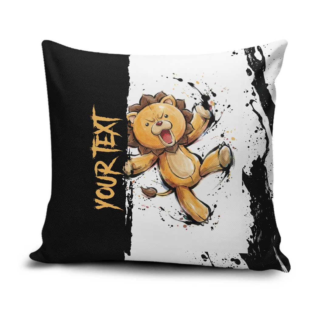 Personalized Kon Pillow Cover Ink Splash Anime Brush Style
