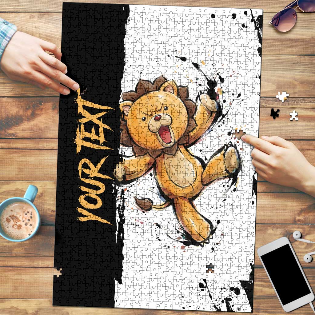 Personalized Kon Puzzle Ink Splash Anime Brush Style