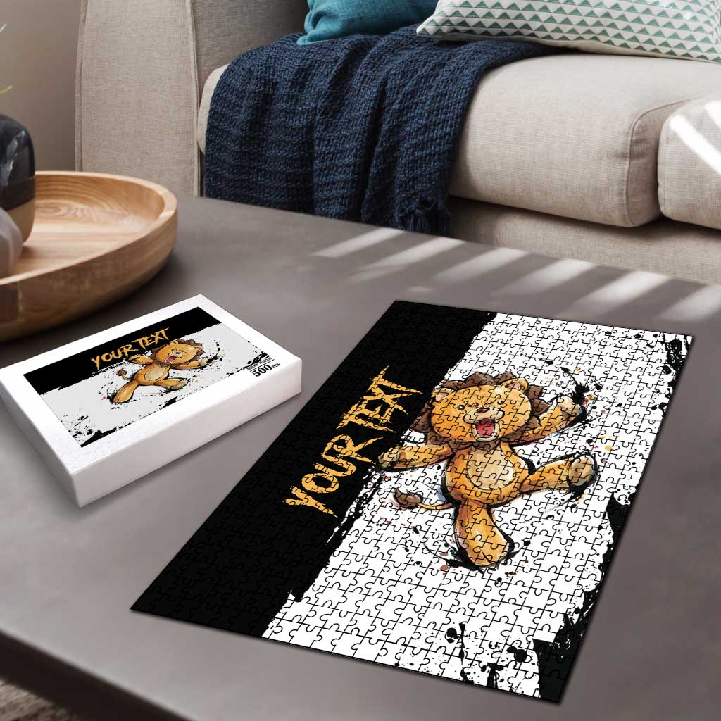 Personalized Kon Puzzle Ink Splash Anime Brush Style