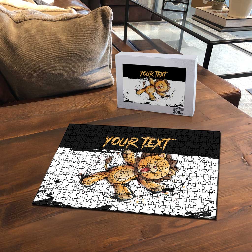 Personalized Kon Puzzle Ink Splash Anime Brush Style