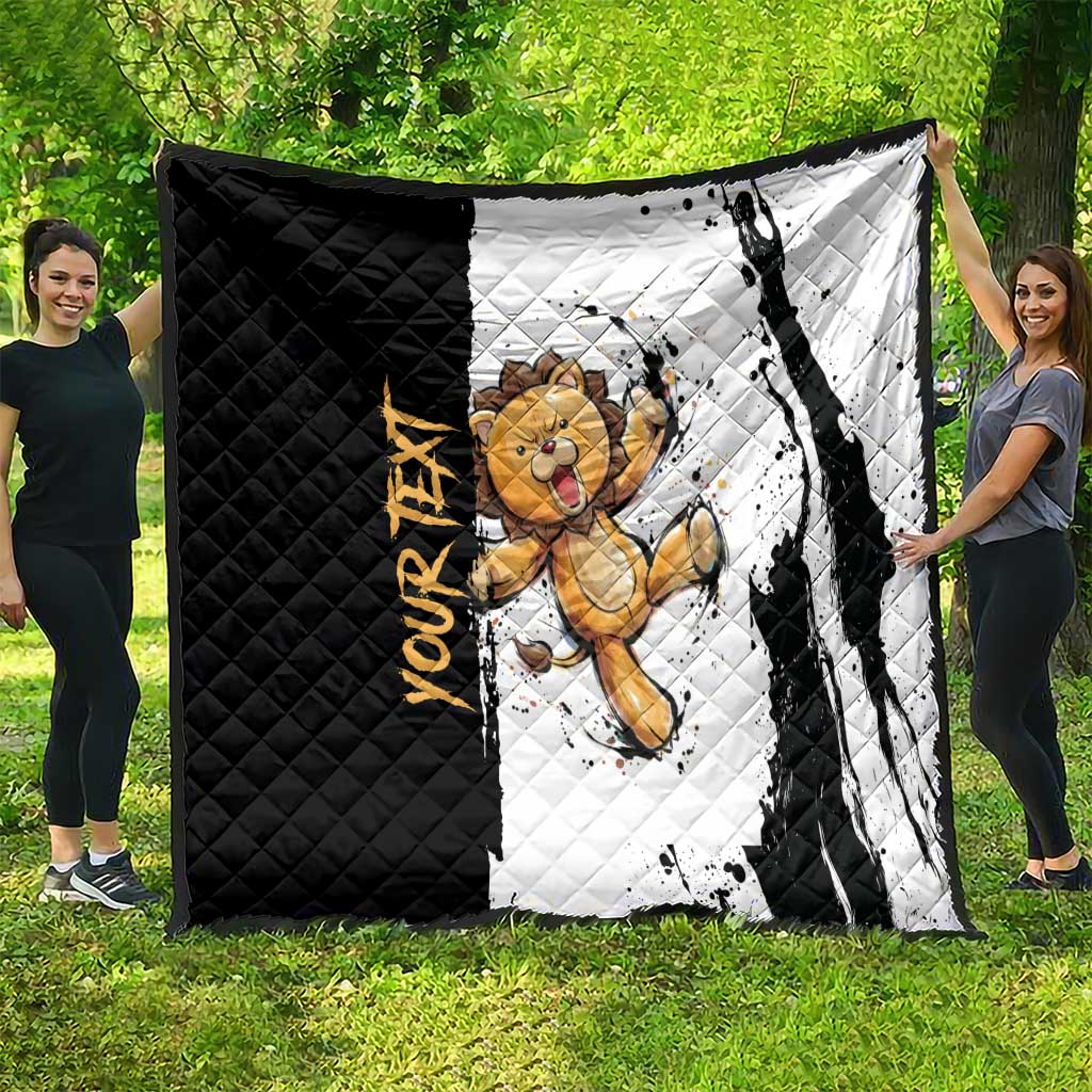 Personalized Kon Quilt Ink Splash Anime Brush Style