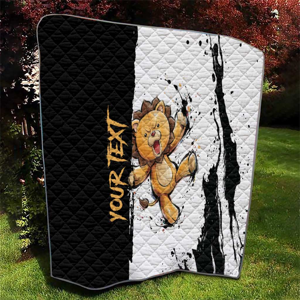 Personalized Kon Quilt Ink Splash Anime Brush Style