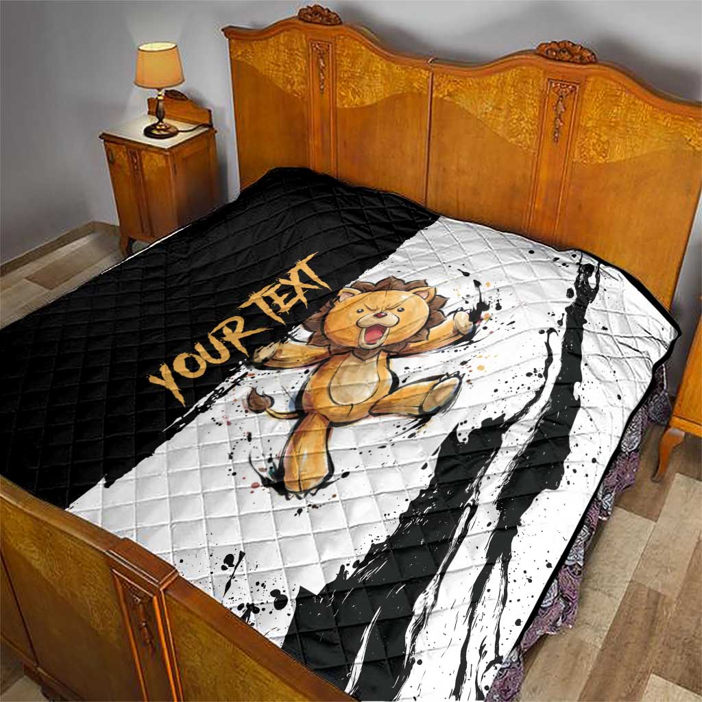 Personalized Kon Quilt Ink Splash Anime Brush Style