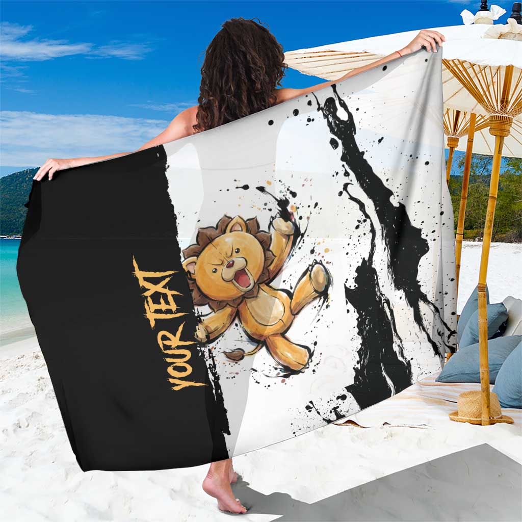 Personalized Kon Sarong Ink Splash Anime Brush Style