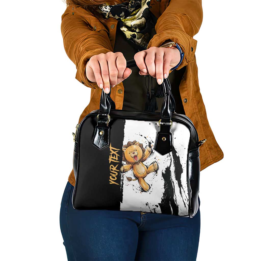 Personalized Kon Shoulder Handbag Ink Splash Anime Brush Style