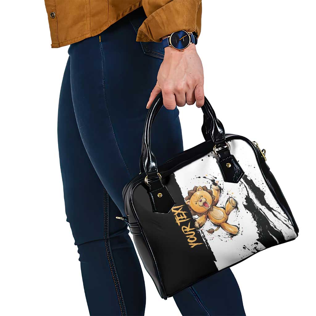 Personalized Kon Shoulder Handbag Ink Splash Anime Brush Style
