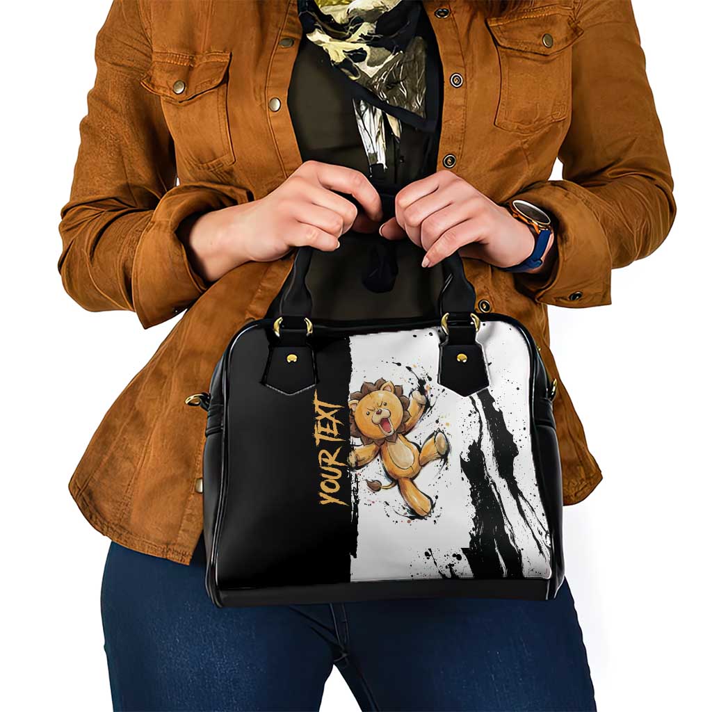 Personalized Kon Shoulder Handbag Ink Splash Anime Brush Style