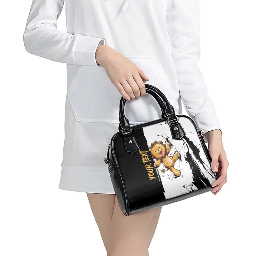 Personalized Kon Shoulder Handbag Ink Splash Anime Brush Style