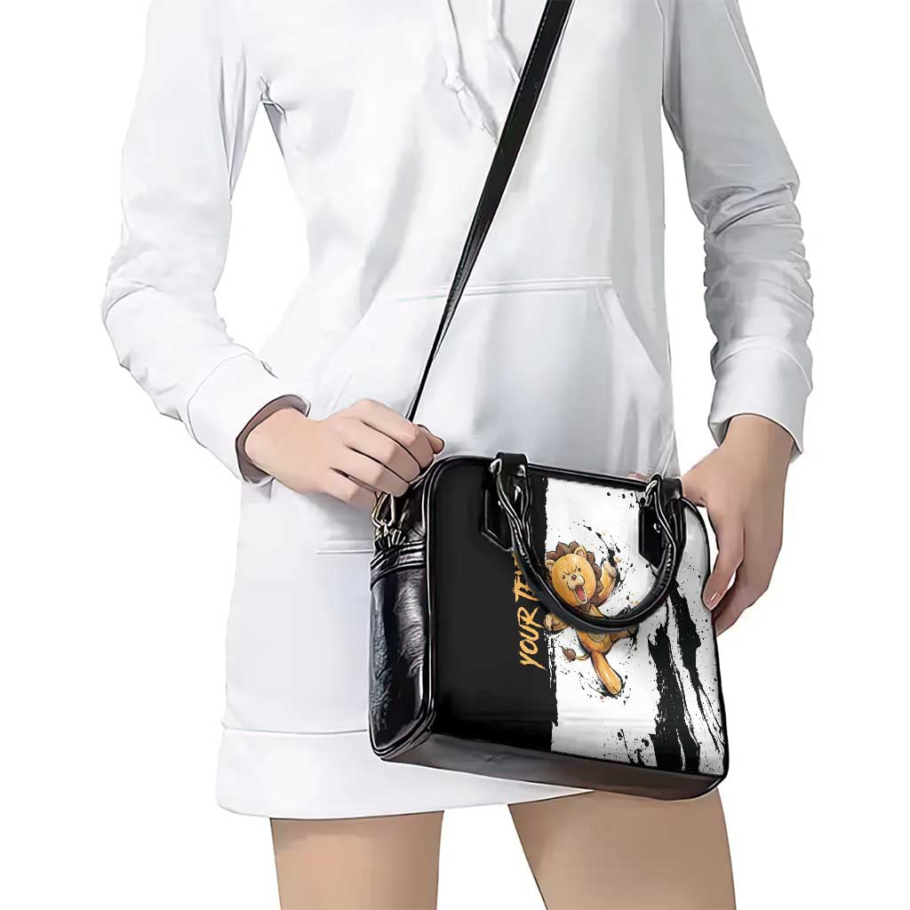 Personalized Kon Shoulder Handbag Ink Splash Anime Brush Style