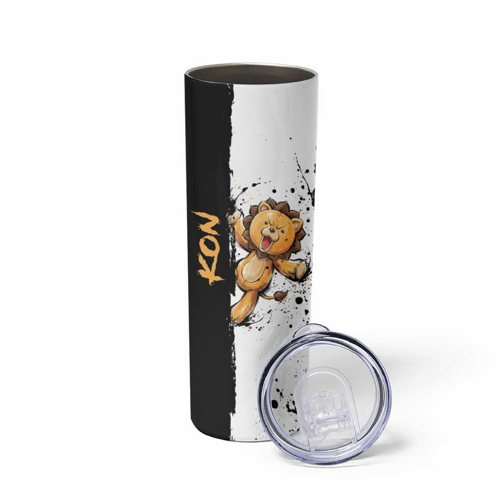 Personalized Kon Skinny Tumbler Ink Splash Anime Brush Style
