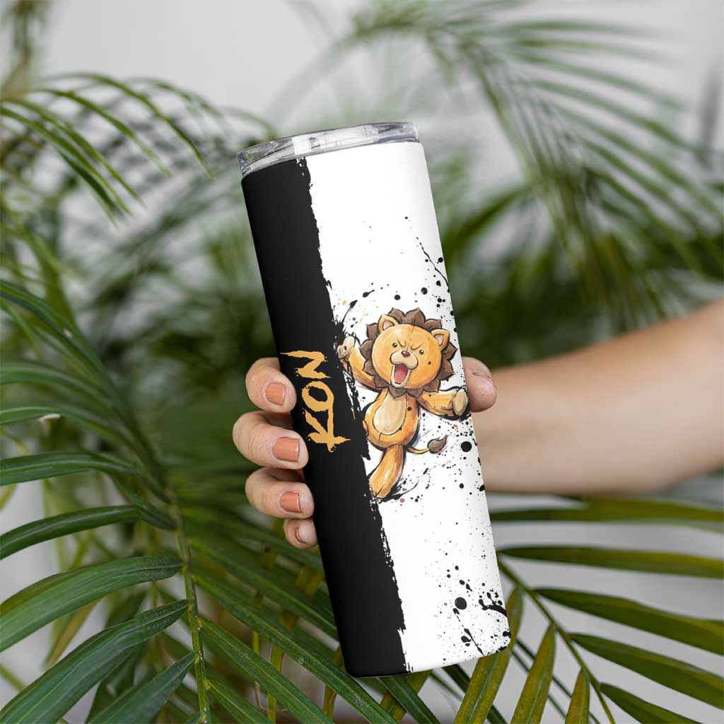 Personalized Kon Skinny Tumbler Ink Splash Anime Brush Style
