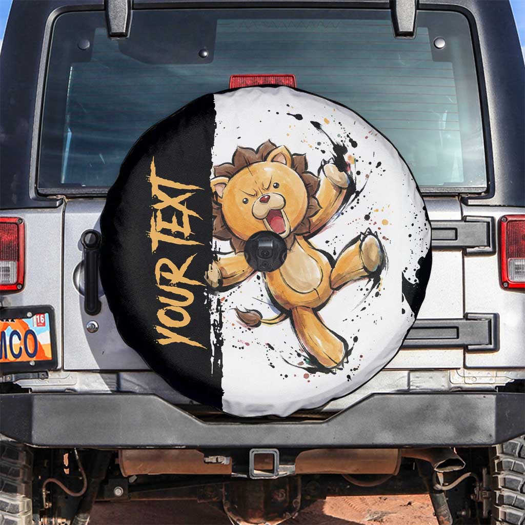 Personalized Kon Spare Tire Cover Ink Splash Anime Brush Style