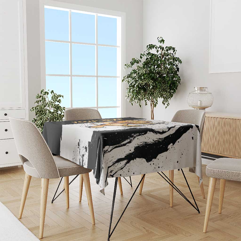 Personalized Kon Tablecloth Ink Splash Anime Brush Style