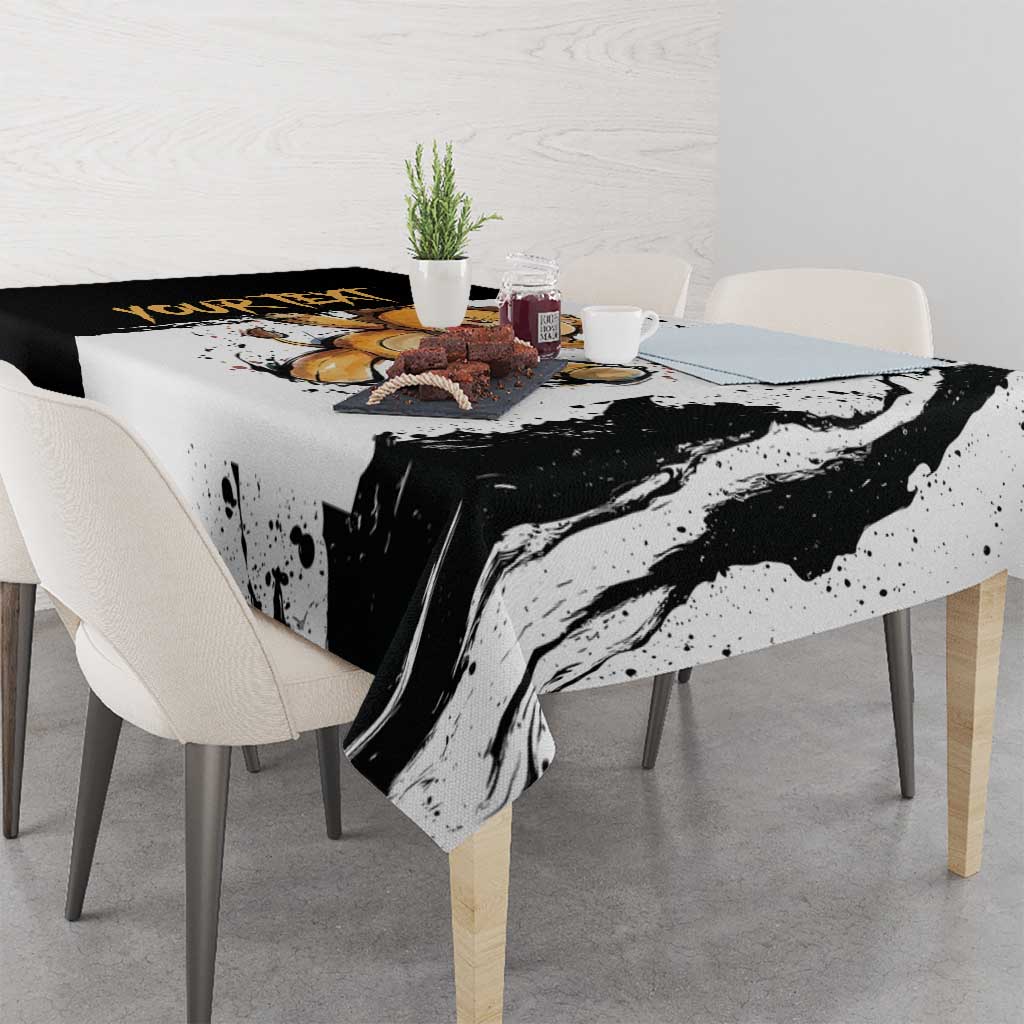 Personalized Kon Tablecloth Ink Splash Anime Brush Style