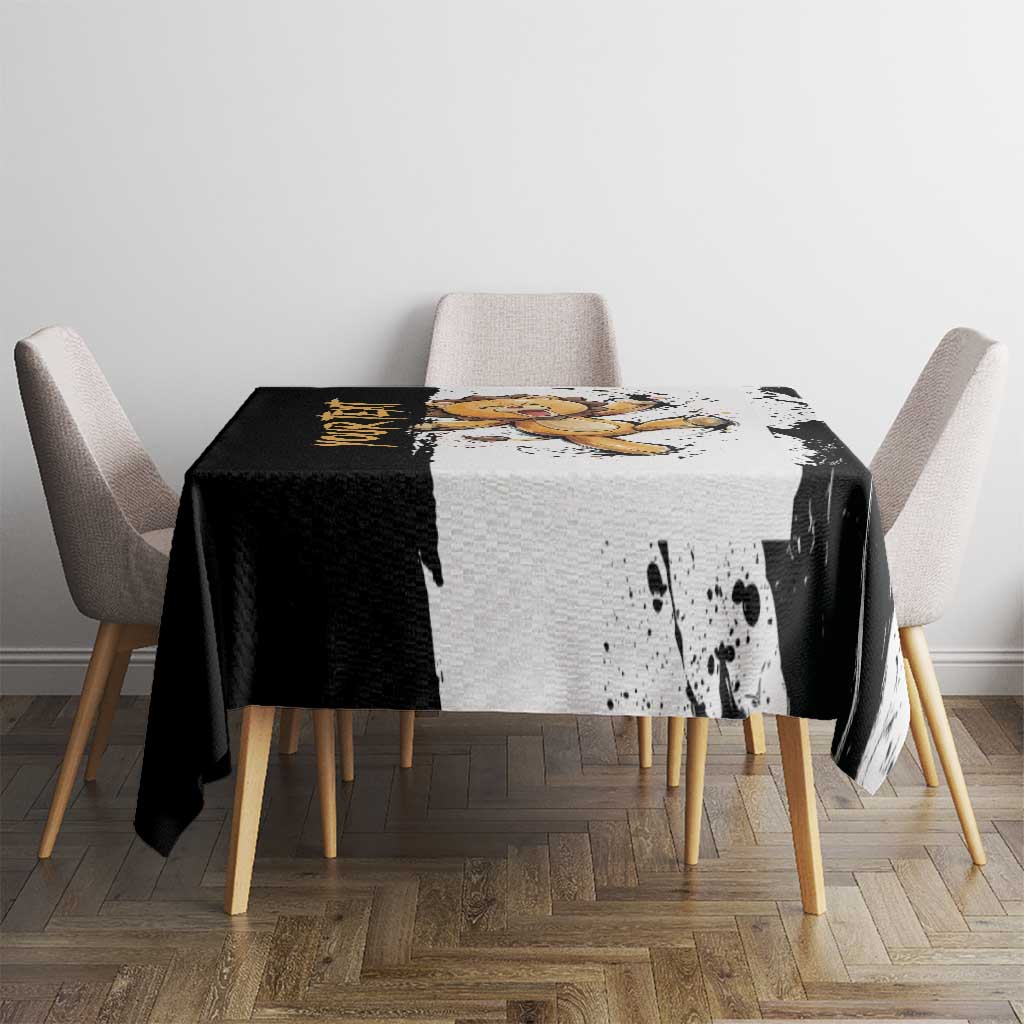 Personalized Kon Tablecloth Ink Splash Anime Brush Style
