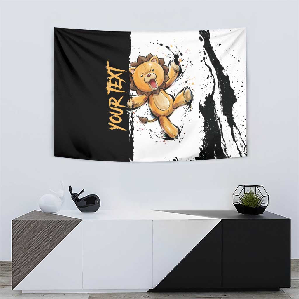 Personalized Kon Tapestry Ink Splash Anime Brush Style