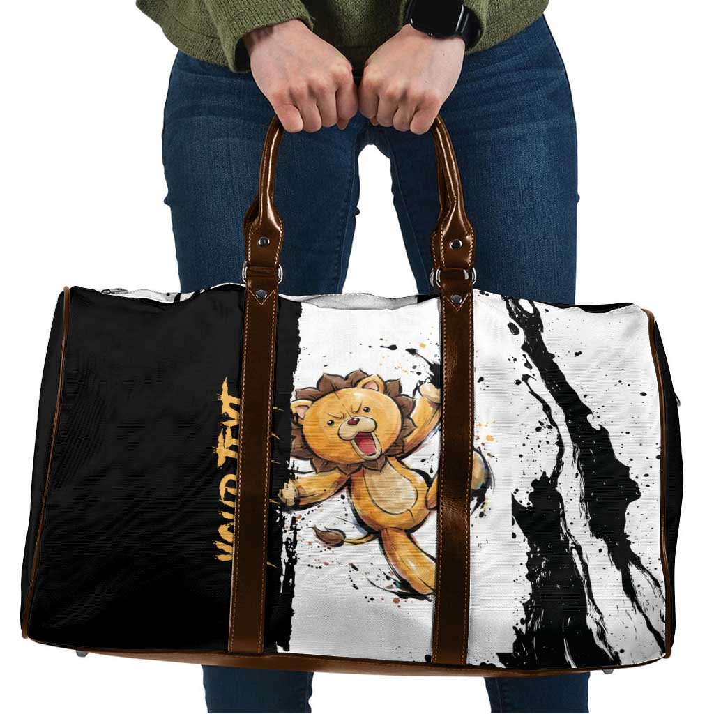 Personalized Kon Travel Bag Ink Splash Anime Brush Style