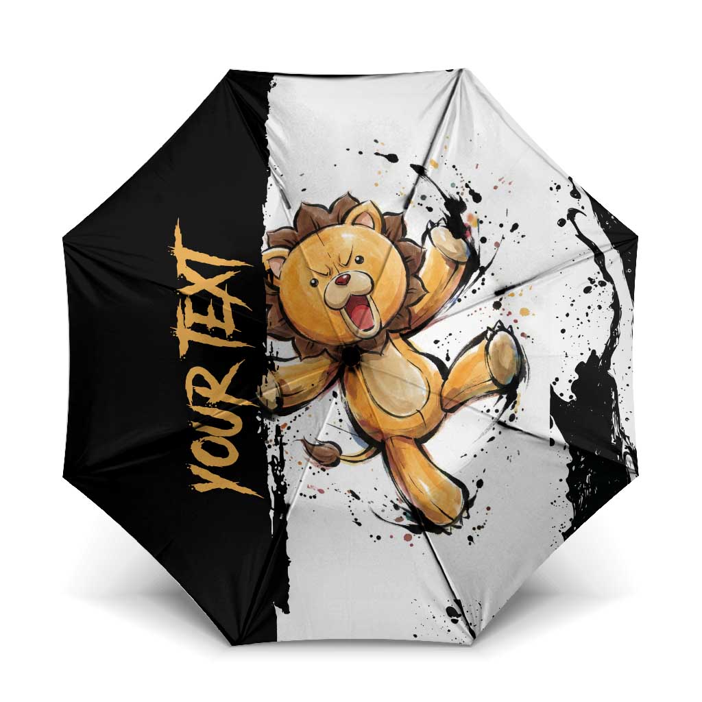 Personalized Kon Umbrella Ink Splash Anime Brush Style