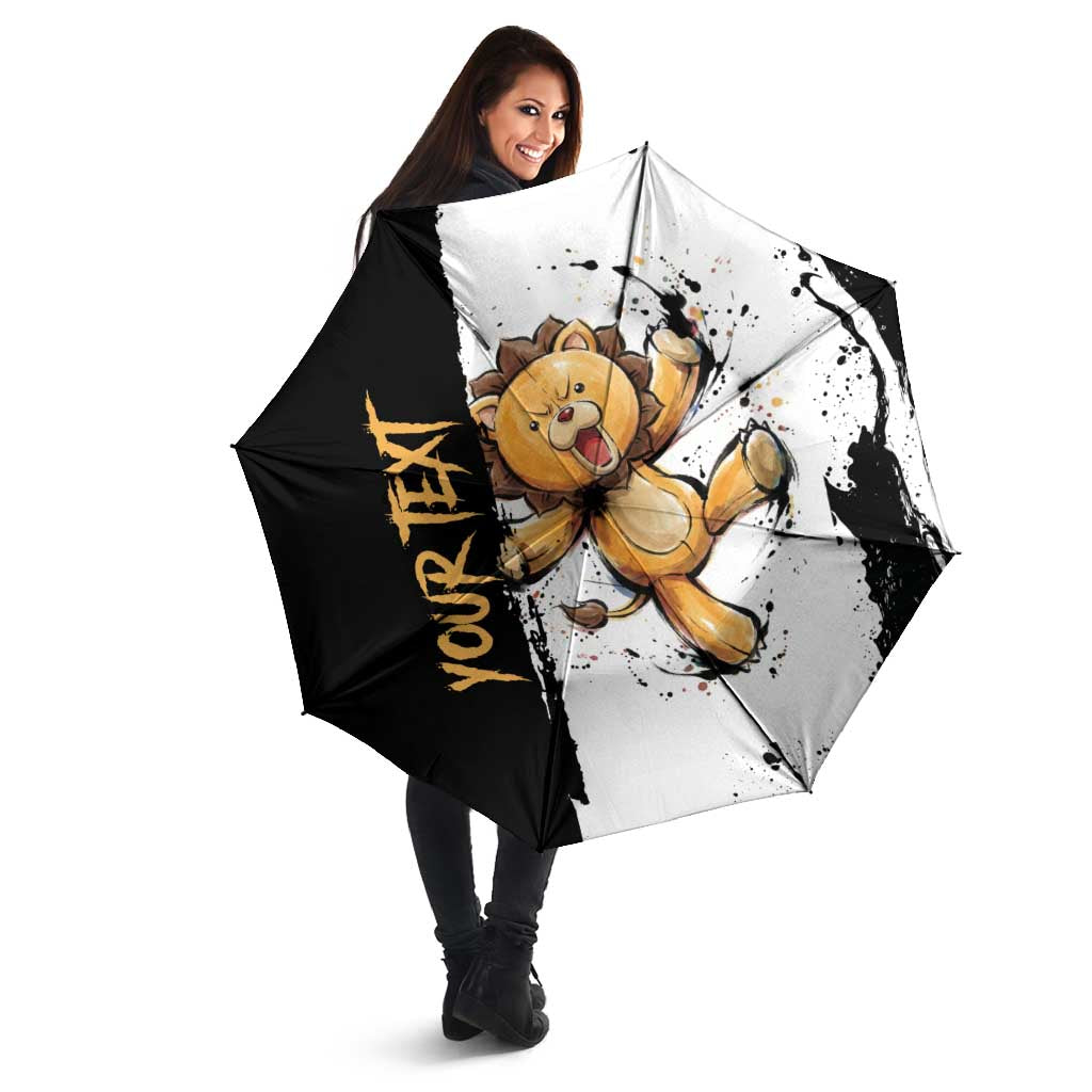 Personalized Kon Umbrella Ink Splash Anime Brush Style