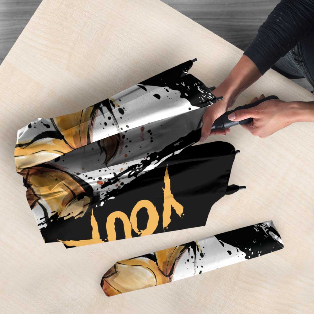 Personalized Kon Umbrella Ink Splash Anime Brush Style