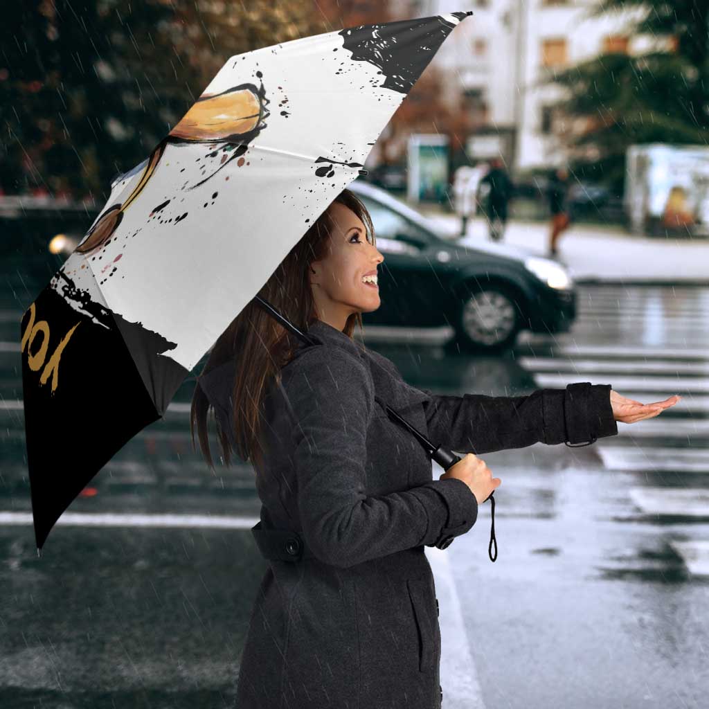 Personalized Kon Umbrella Ink Splash Anime Brush Style