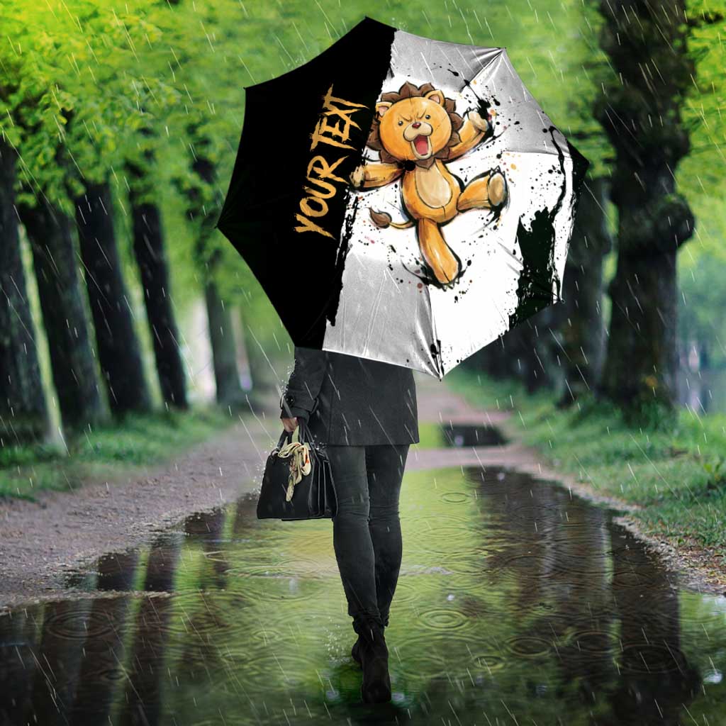Personalized Kon Umbrella Ink Splash Anime Brush Style
