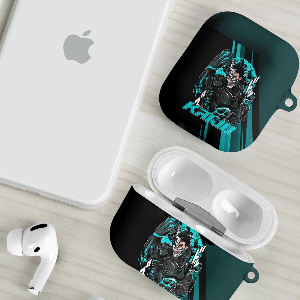 Kaiju No. 8 Monster Form AirPods Case Neon Manga Combat Style