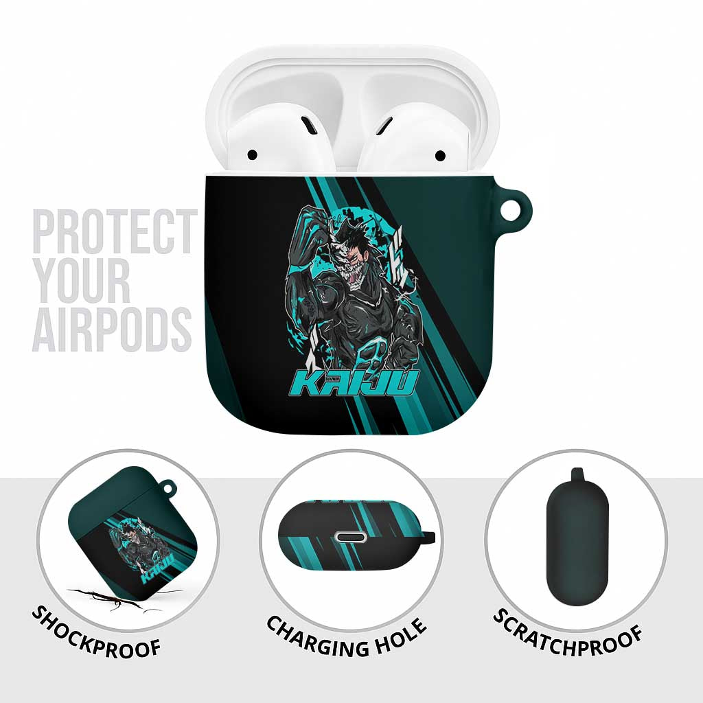 Kaiju No. 8 Monster Form AirPods Case Neon Manga Combat Style