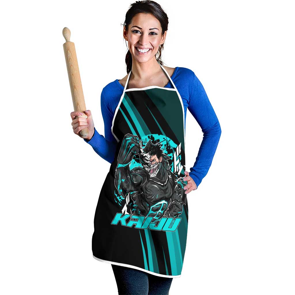 Kaiju No. 8 Monster Form Apron Neon Manga Combat Style