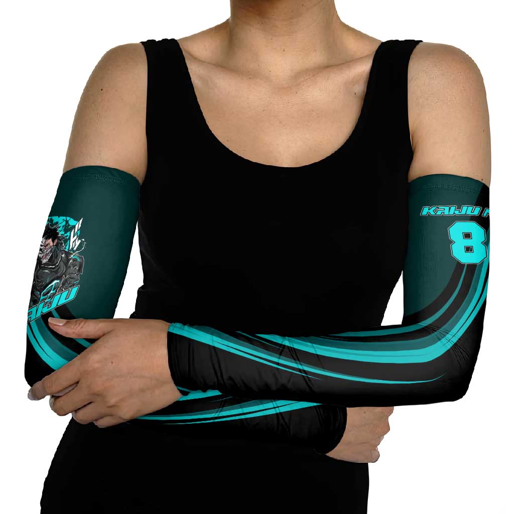 Kaiju No. 8 Monster Form Arm Sleeves Neon Manga Combat Style