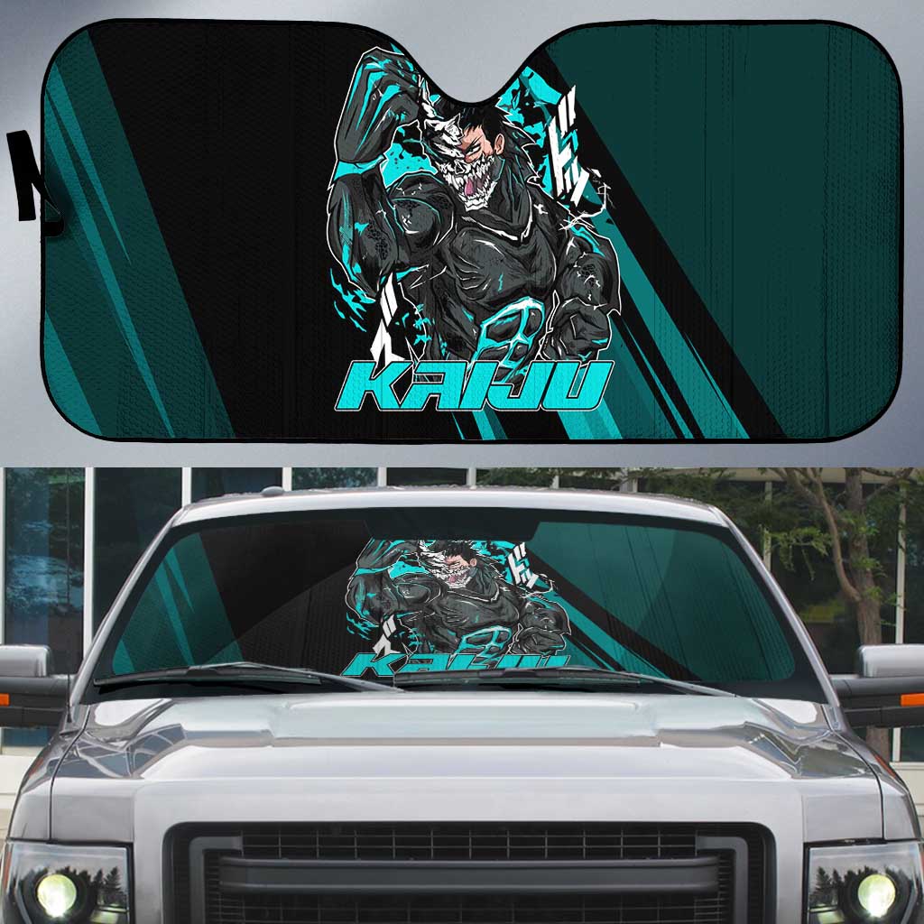 Kaiju No. 8 Monster Form Auto Sun Shade Neon Manga Combat Style
