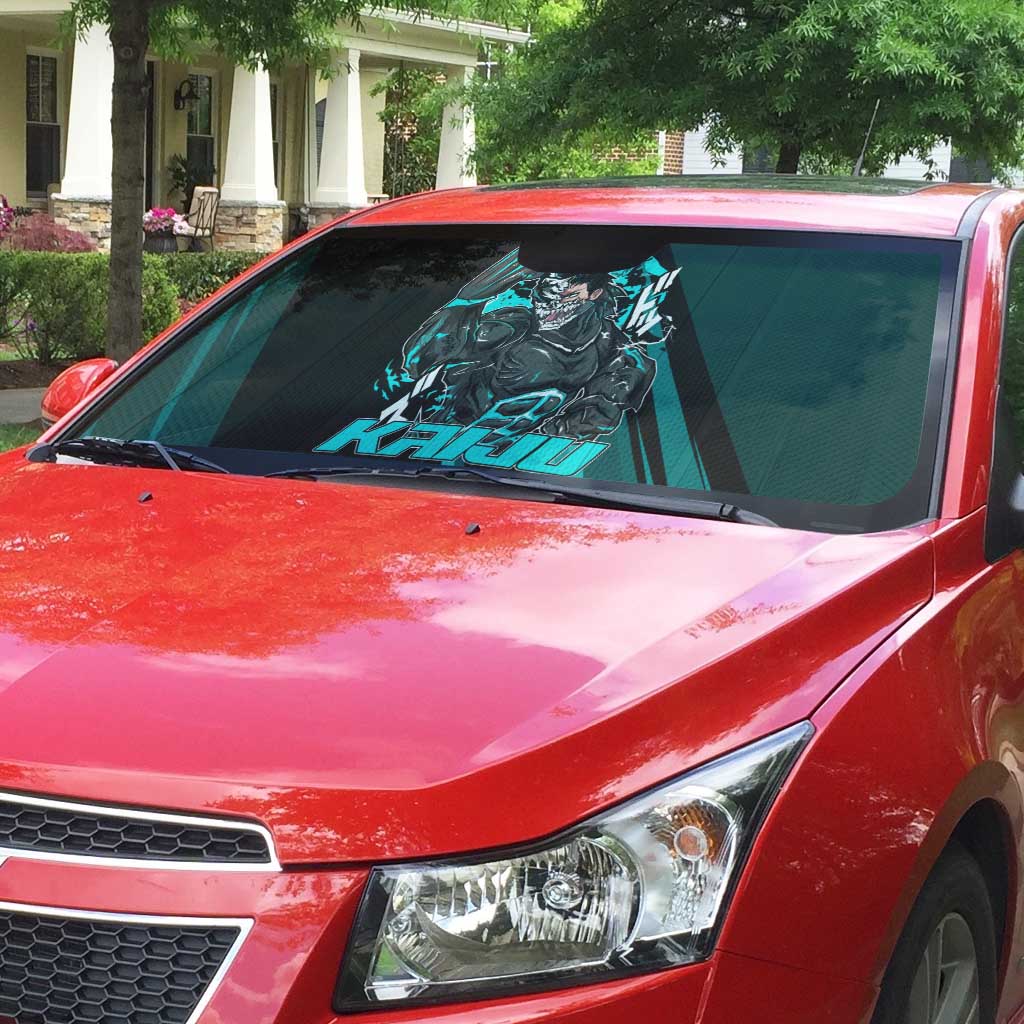 Kaiju No. 8 Monster Form Auto Sun Shade Neon Manga Combat Style