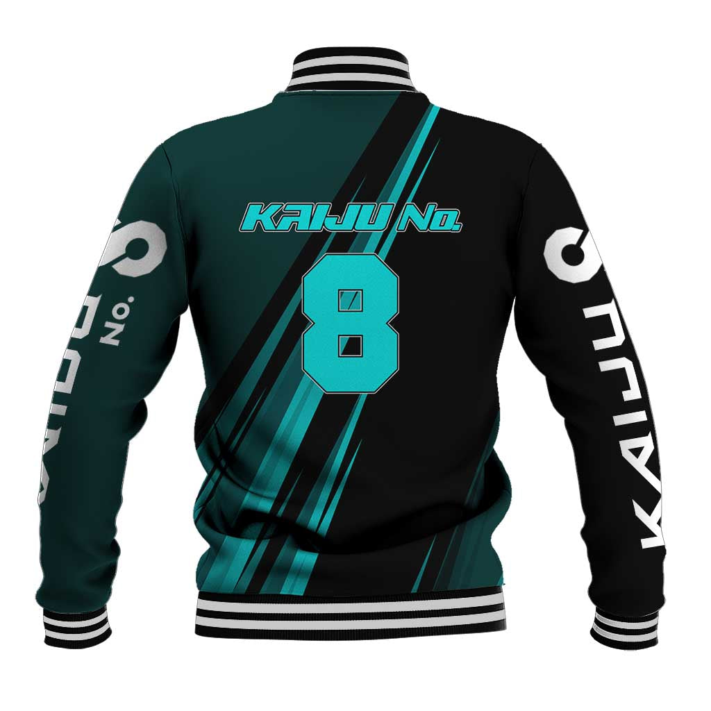 Kaiju No. 8 Monster Form Baseball Jacket Neon Manga Combat Style