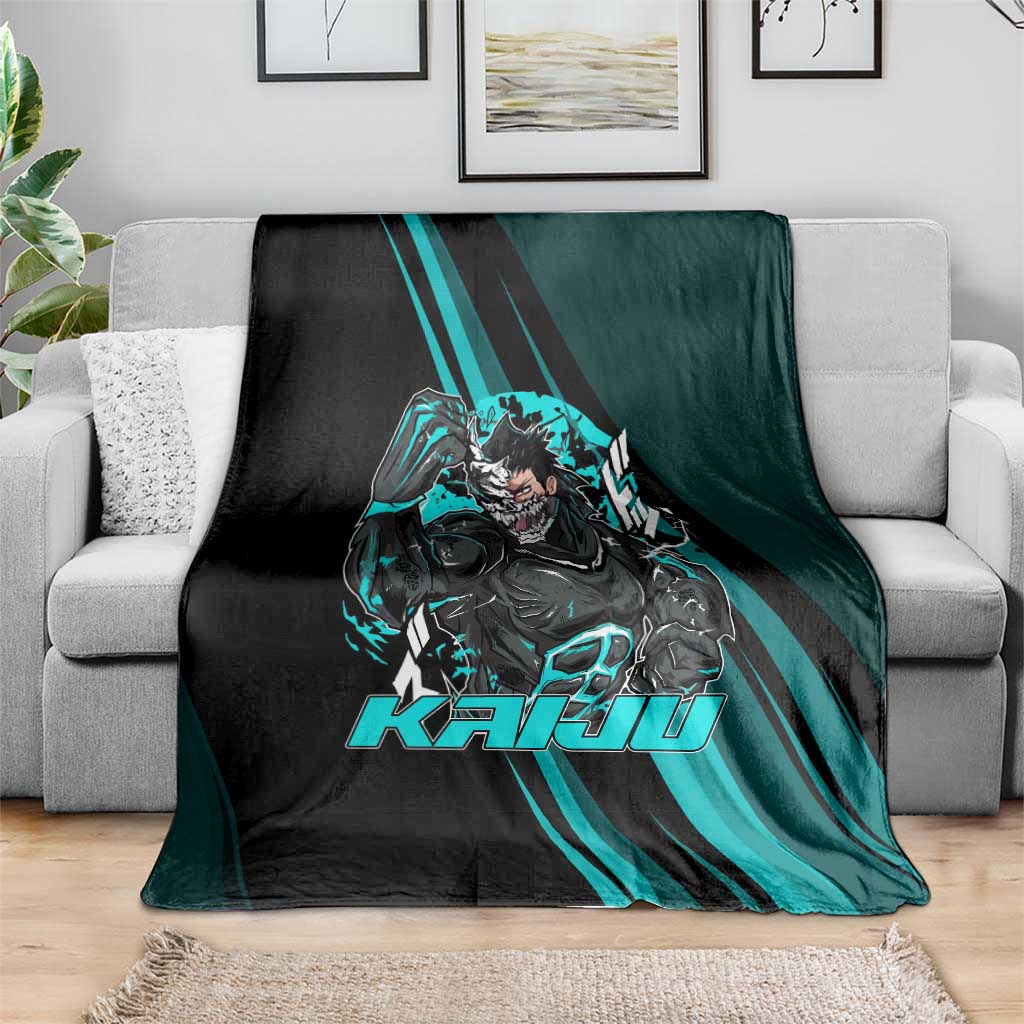 Kaiju No. 8 Monster Form Blanket Neon Manga Combat Style