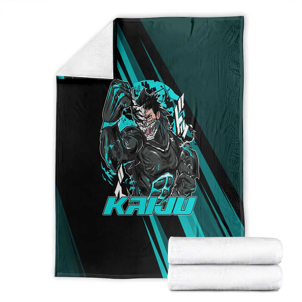 Kaiju No. 8 Monster Form Blanket Neon Manga Combat Style