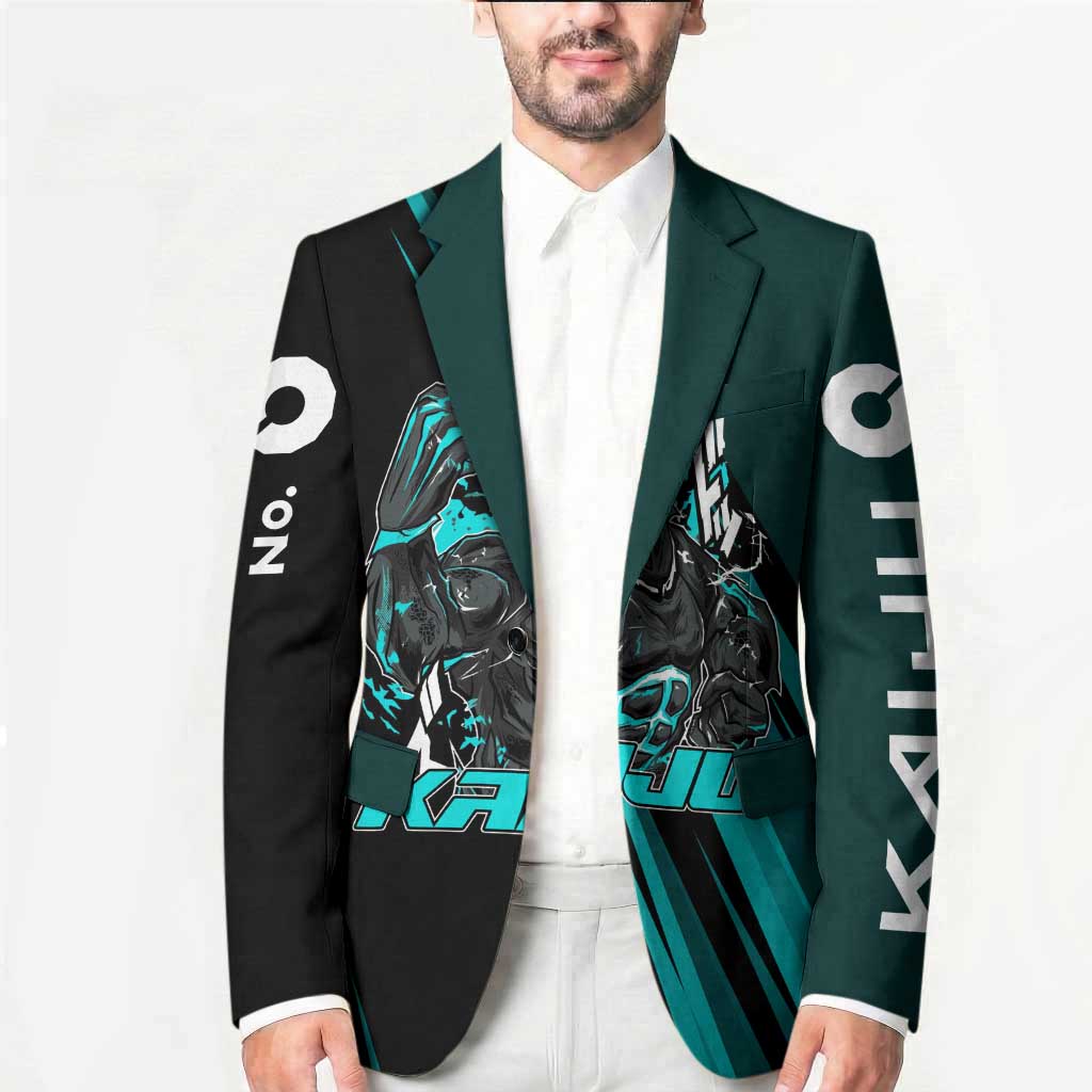 Kaiju No. 8 Monster Form Blazer Neon Manga Combat Style