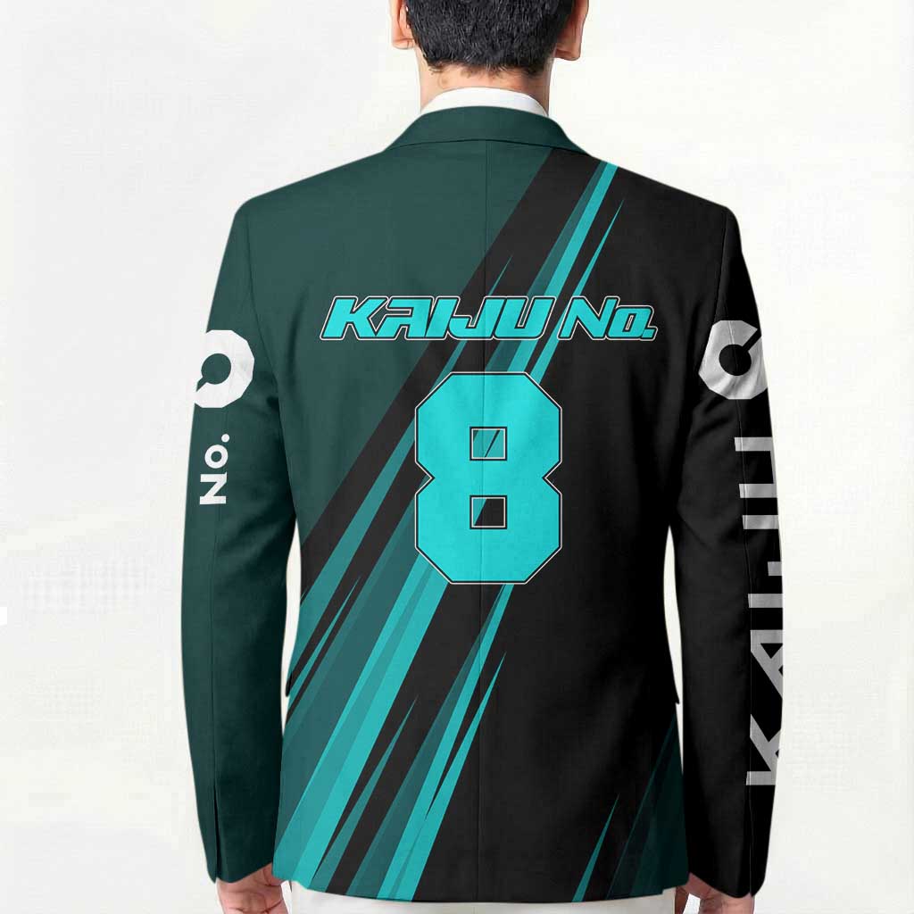 Kaiju No. 8 Monster Form Blazer Neon Manga Combat Style
