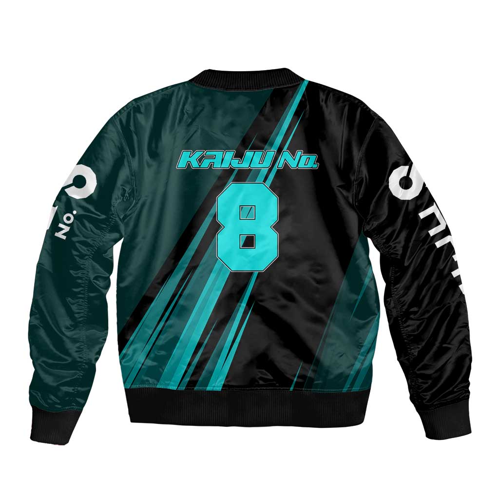 Kaiju No. 8 Monster Form Bomber Jacket Neon Manga Combat Style