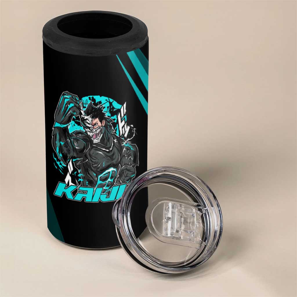 Kaiju No. 8 Monster Form 4 in 1 Can Cooler Tumbler Neon Manga Combat Style