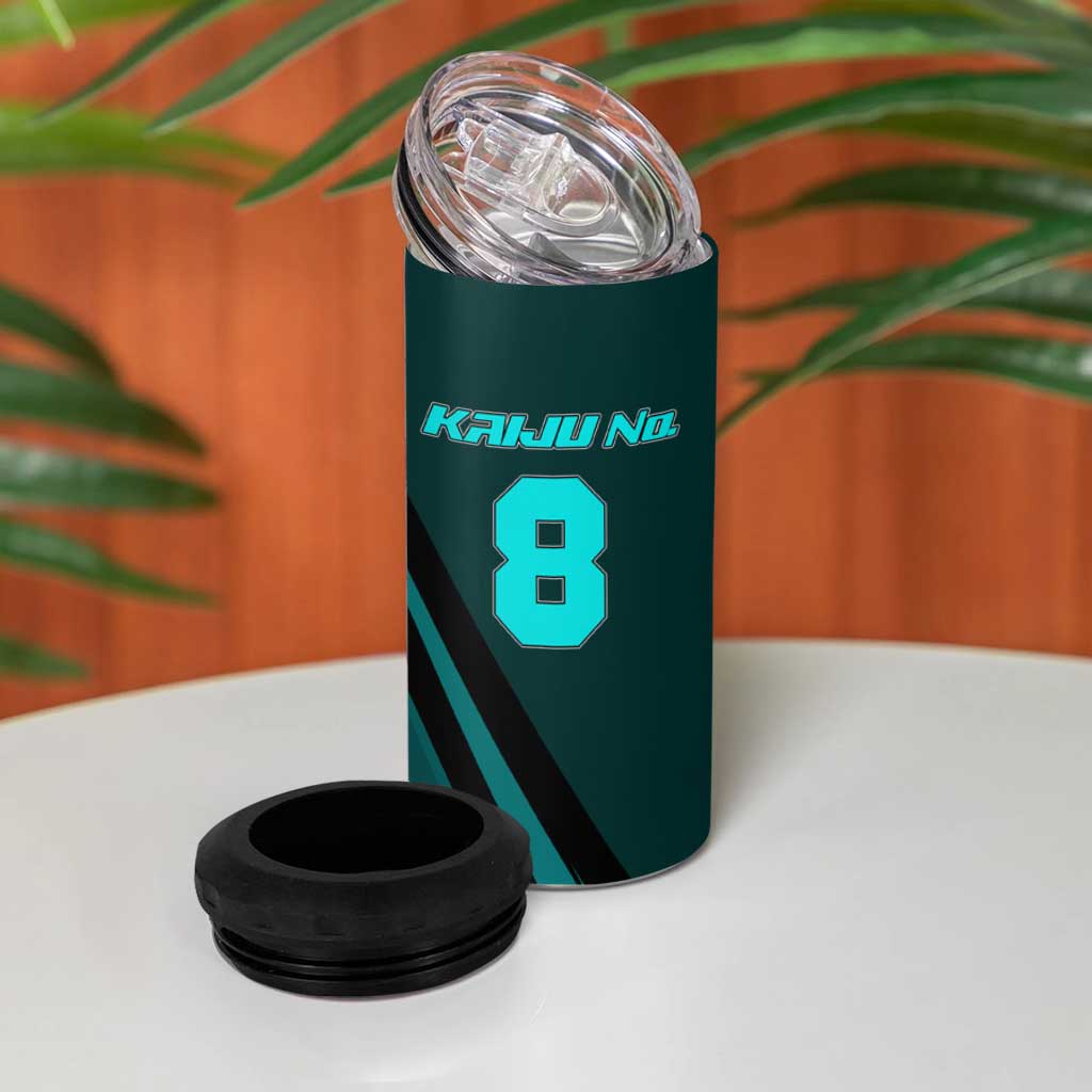 Kaiju No. 8 Monster Form 4 in 1 Can Cooler Tumbler Neon Manga Combat Style
