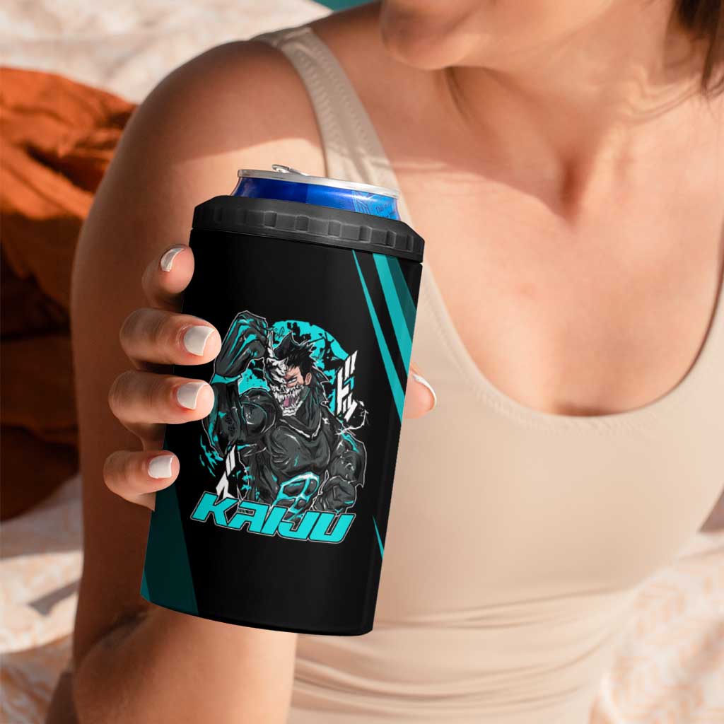 Kaiju No. 8 Monster Form 4 in 1 Can Cooler Tumbler Neon Manga Combat Style