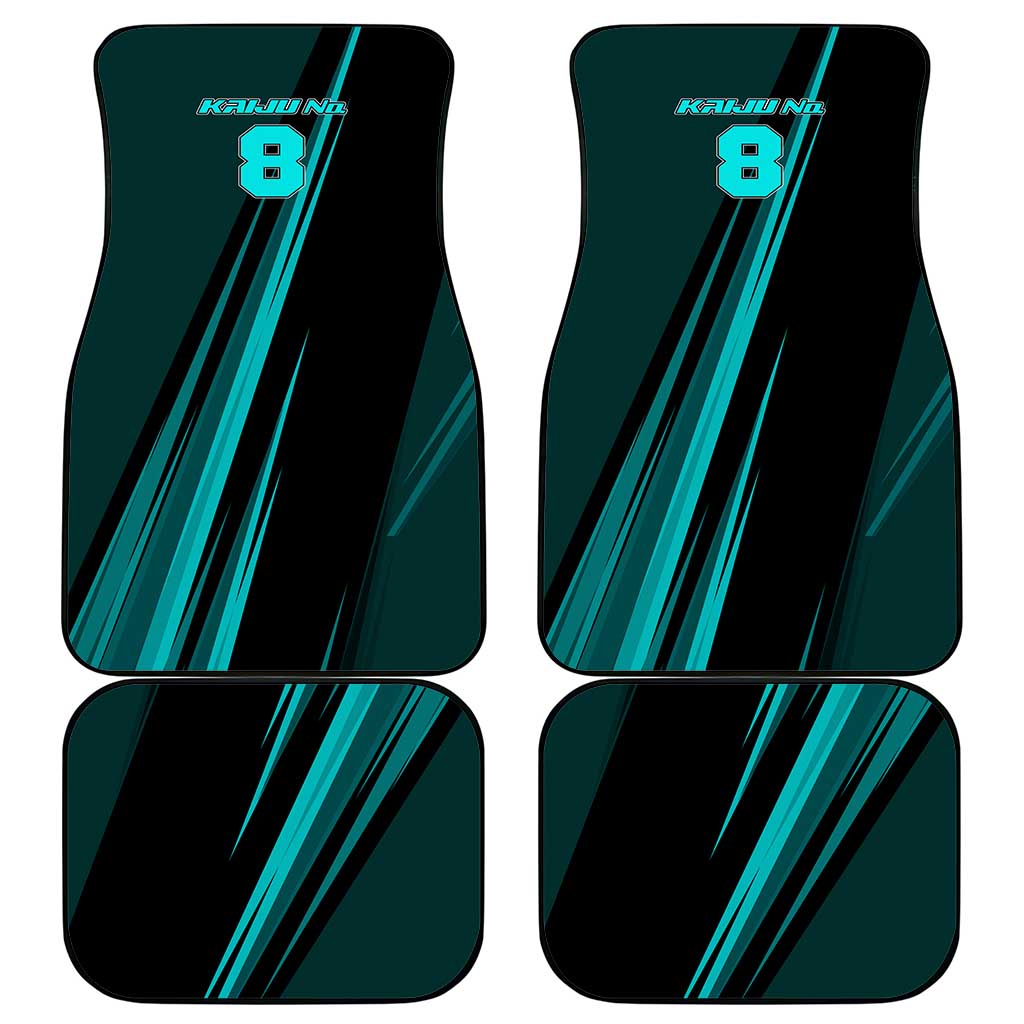 Kaiju No. 8 Monster Form Car Mats Neon Manga Combat Style