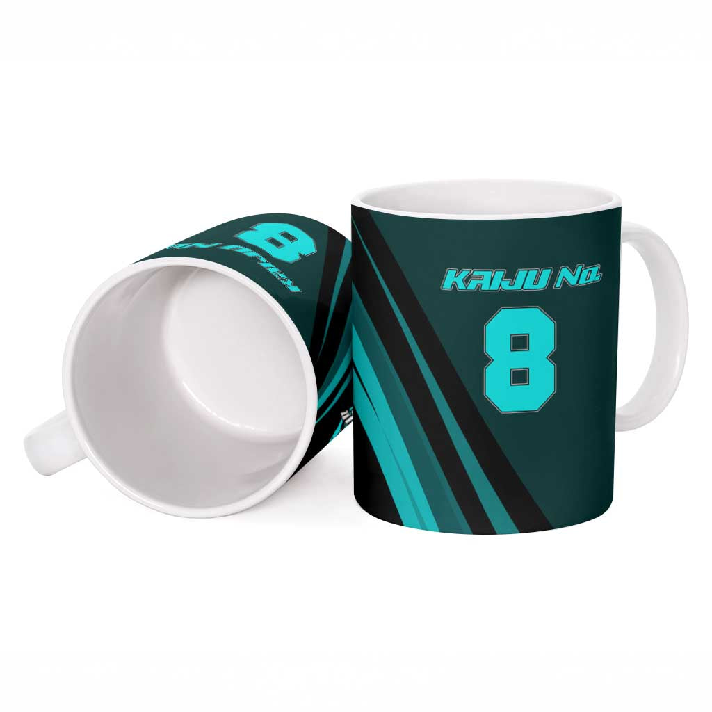 Kaiju No. 8 Monster Form Ceramic Mug Neon Manga Combat Style