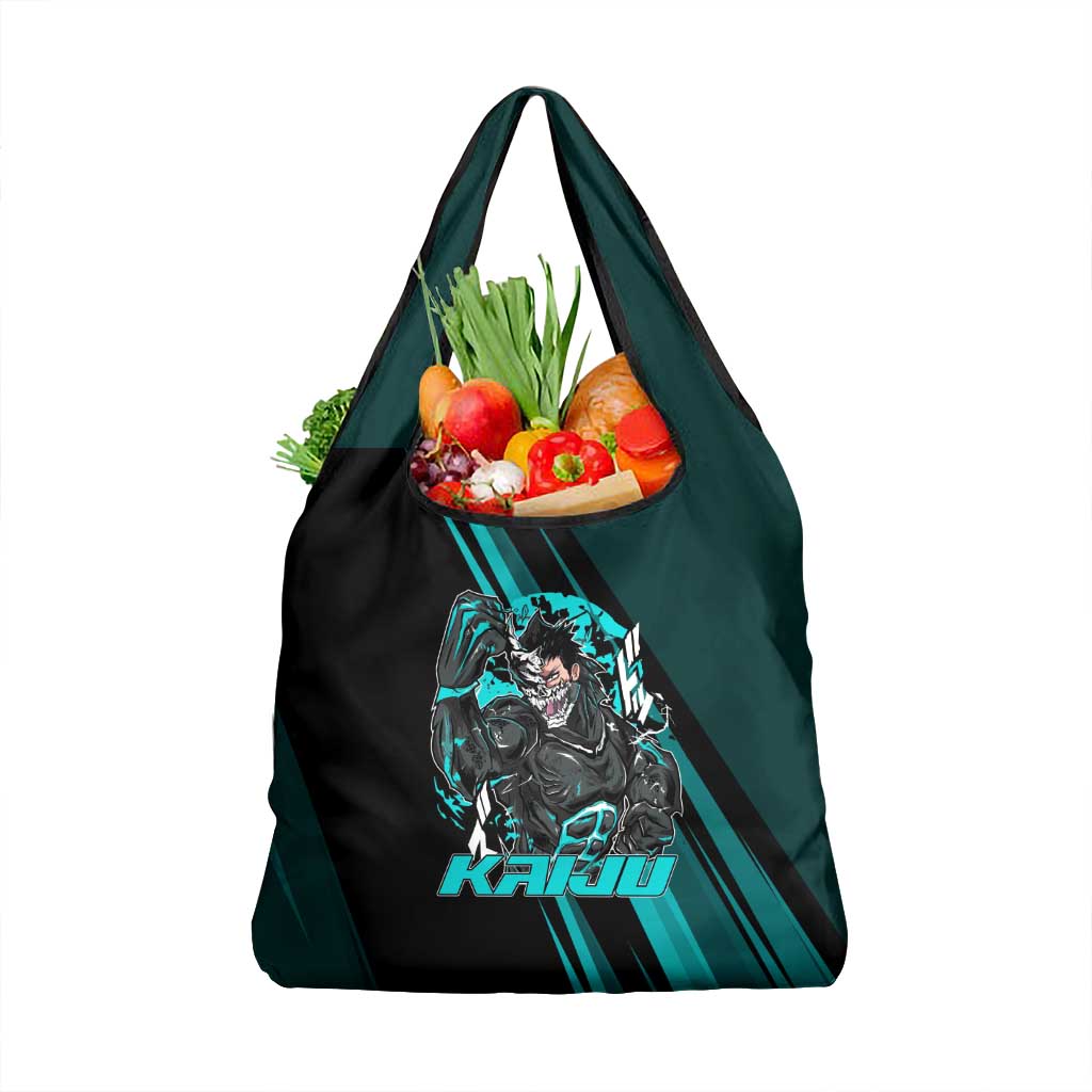 Kaiju No. 8 Monster Form Grocery Bag Neon Manga Combat Style